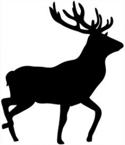 Buck Silhouette at GetDrawings.com | Free for personal use Buck ...