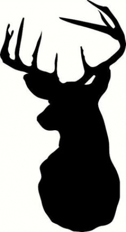 Deer Head Silhouette Template at GetDrawings.com | Free for personal ...