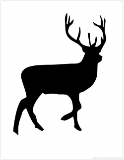 Reindeer Silhouette Free Printable | DIY Projects / Print ME ...
