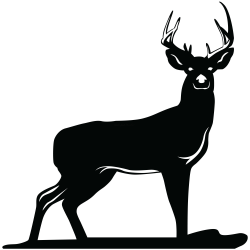 Whitetail Deer Buck Decal – Whitetail Buck Sticker 7102 ...