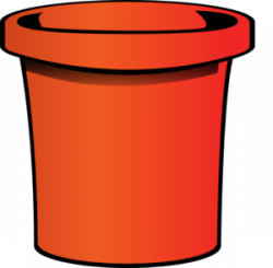 Red Bucket Clipart