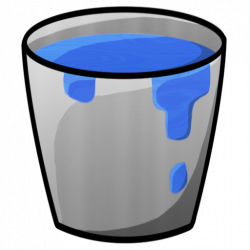 Picture Of Bucket minecraft bucket with water icon png clipart image ...