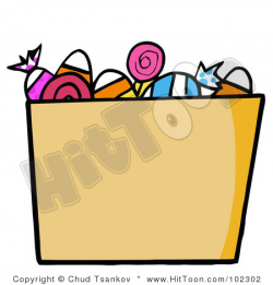 Trick Or Treat Bucket Of Candy | Clipart Panda - Free Clipart Images
