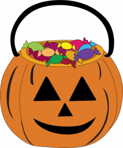 28+ Collection of Halloween Candy Bucket Clipart | High quality ...