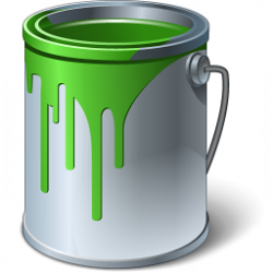 IconExperience » V-Collection » Paint Bucket Green Icon