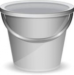 Bucket Clip Art - Royalty Free - GoGraph