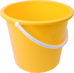 Yellow PLastic Bucket PNG Image - PurePNG | Free transparent CC0 PNG ...