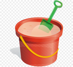 Bucket and spade Sand Clip art - Cartoon toys png download - 657*814 ...