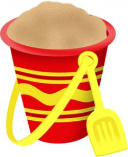 Red Sand Bucket and Green Shovel PNG Clipart | Tubes : Allerlei ...
