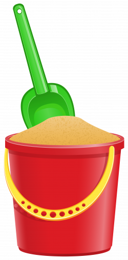 Bucket with Shovel Transparent PNG Clip Art Image | Gallery ...