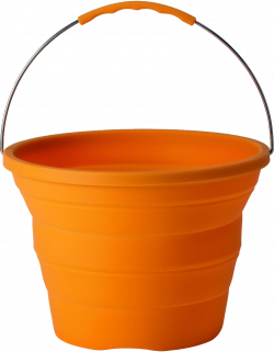 Orange PLastic Bucket PNG Image - PurePNG | Free transparent CC0 PNG ...