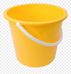 Yellow Plastic Bucket Png Image - Bucket Png Clipart ...