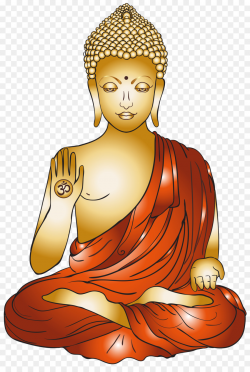 Golden Buddha Buddhism Buddharupa Clip art - Buddhism png download ...