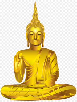 Golden Buddha Gautama Buddha Little Buddha Buddhism Clip art ...