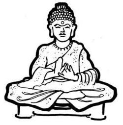 Buddha Outline Drawing at GetDrawings.com | Free for personal use ...