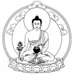 Buddha Black And White Drawing at GetDrawings.com | Free for ...