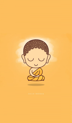 Cute Child Buddha in Levitation Meditation on Behance | Cute ...