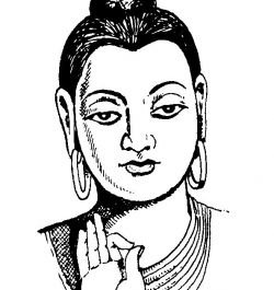 Lord Buddha Line Art - ClipArt Best
