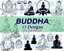 Buddha clipart | Etsy