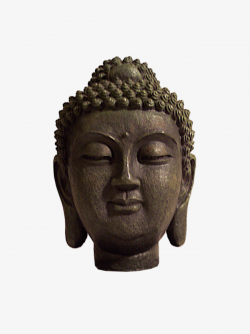 Stone Style Buddha Head, Shakya Muni, Sakyamuni, Buddhism PNG Image ...