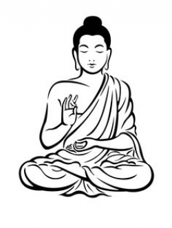 28+ Collection of Drawing Of Buddha | High quality, free cliparts ...