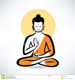 Meditating Buddha Clipart