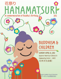 Buddhists to hold “Hanamatsuri” celebration in commemoration of ...