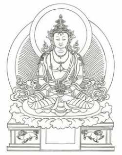 buddha stencil | Symbols for Buddhism - Free and Printable Buddhist ...