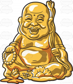 A Golden Buddha Statue | Golden buddha