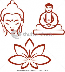 buddha, lotus to draw | Just for fun | Buddha drawing ...
