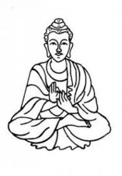 Buddha Drawing Images at GetDrawings.com | Free for personal use ...