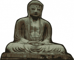 Kamakura Buddha Clip Art at Clker.com - vector clip art online ...
