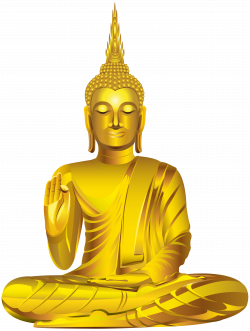 Gold Buddha Statue PNG Clip Art - Best WEB Clipart
