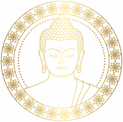 Gold Buddha PNG Clip Art - Best WEB Clipart