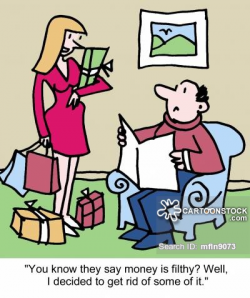 Family Budget Cartoons and Comics - funny pictures from CartoonStock