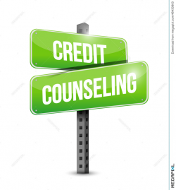 Credit Counseling Street Sign Illustration Illustration 48430800 ...