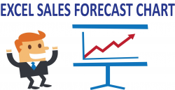 Excel charts - Show sales and forecast data in the same line - YouTube