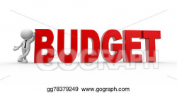 Stock Illustration - Budget. Clipart gg78379249 - GoGraph