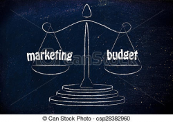 Marketing Budget Clipart
