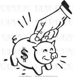 Saving Money Clipart Black And | Clipart Panda - Free Clipart Images