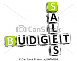 3D Sales Budget Crossword - | Clipart Panda - Free Clipart Images