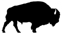 Buffalo Silhouette Clip Art Free at GetDrawings.com | Free for ...