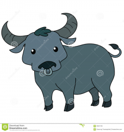 Thai buffalo clipart