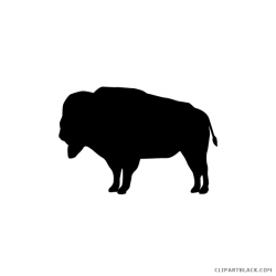 Buffalo Silhouette Clipart - ClipartBlack.com