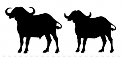 Water Buffalo Silhouette at GetDrawings.com | Free for personal use ...