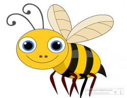 Bug clipart bee - Pencil and in color bug clipart bee