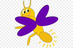 Firefly Royalty-free Insect Clip art - Lightening Bug Cliparts png ...