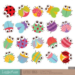 Little Bugs Clipart | Products | Clip art, Crafts, Insect ...