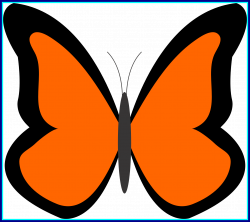 Appealing Bug Clipart Simple Butterfly Pict Of Coloring Page Ideas ...