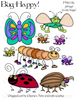 Bugs clipart whimsical - Pencil and in color bugs clipart whimsical